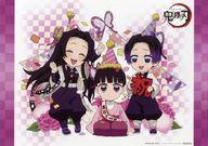 鬼滅の刃ダイニング限定のA3ランチョンマット胡蝶しのぶ 胡蝶カナエ 2