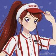 167】最安値！アイカツ アニon マグバッジ 紫吹蘭 167】最安値