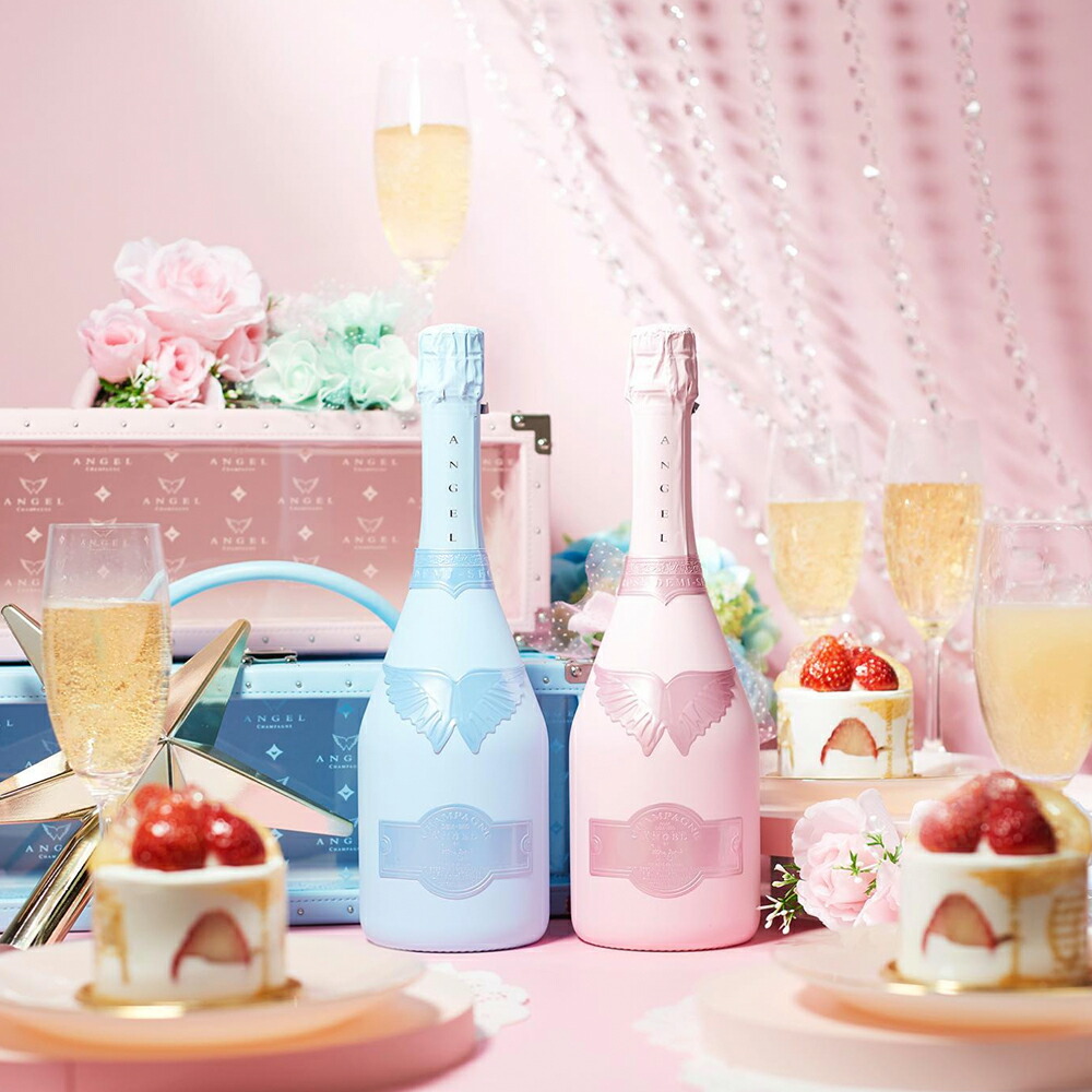 楽天市場】ANGEL CHAMPAGNE NV Demi Sec Rose エンジェル シャンパン