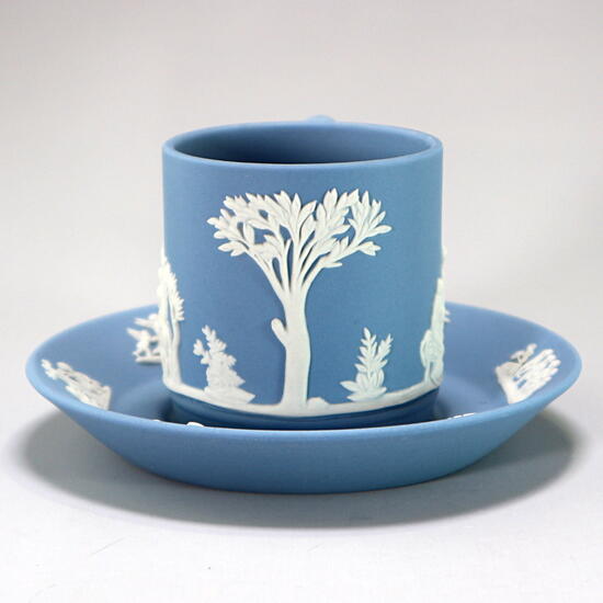 楽天市場】ウェッジウッド Wedgwood 英国製 ジャスパー ペールブルー