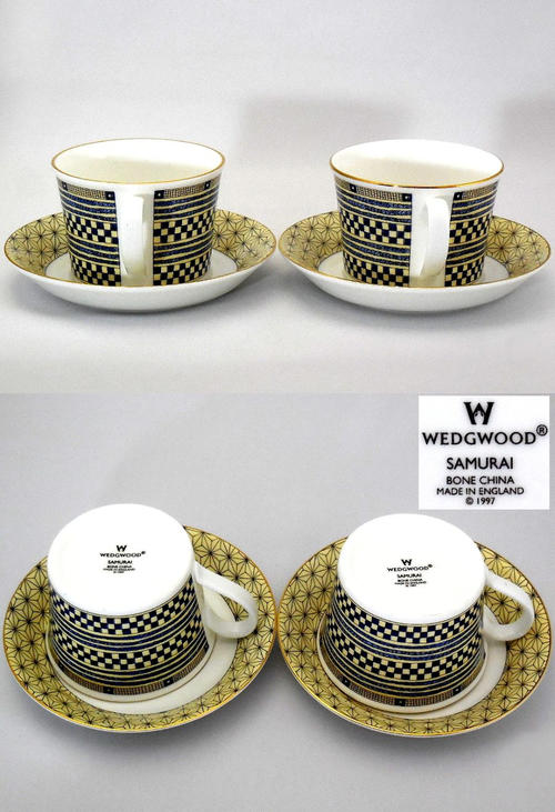 楽天市場】ウェッジウッド Wedgwood 1997年 英国製 samurai侍 カップ