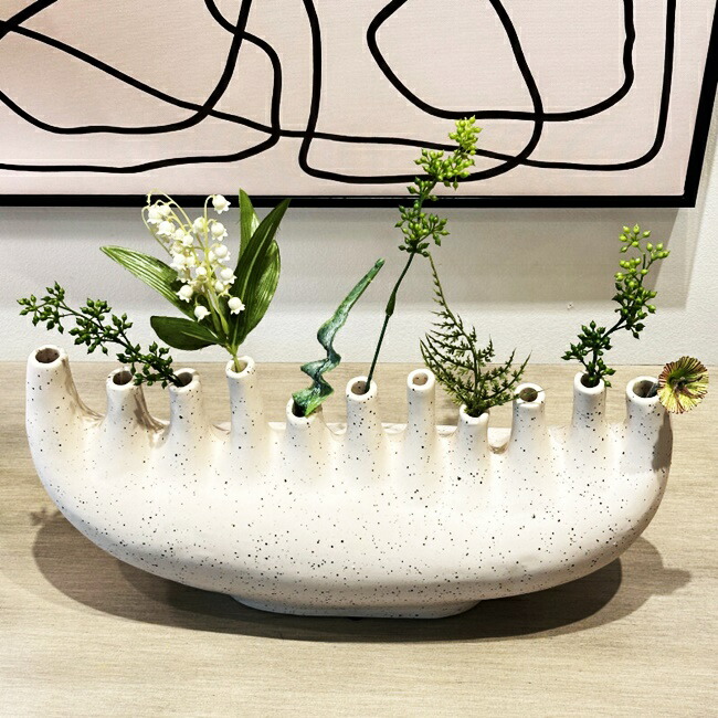 モロッコ フェズの花入 花瓶 陶器製 【公式通販】