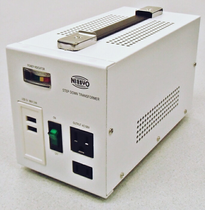 楽天市場】【変圧器】【海外用】 日章工業 USB付ダウントランス