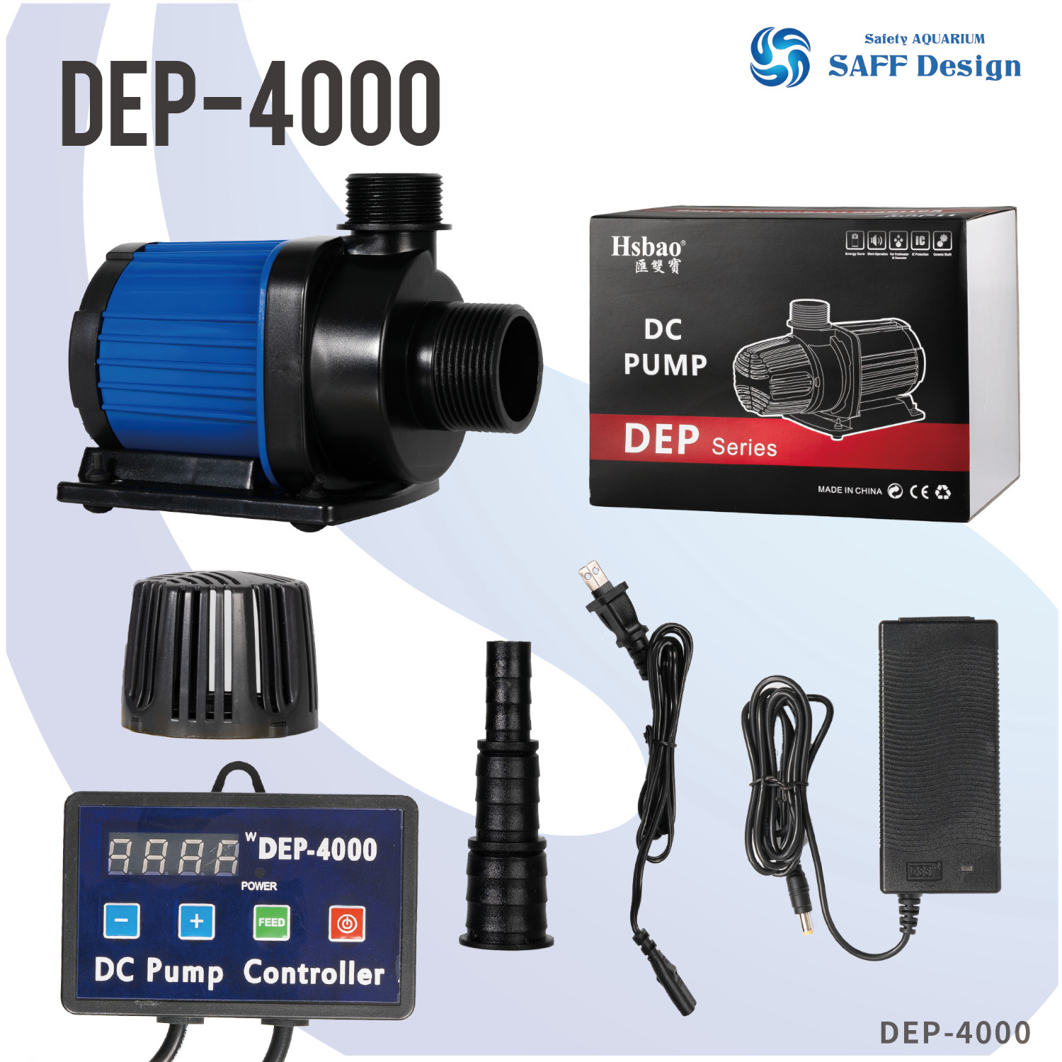 Yねー 最新DCポンプ 最大5500L/H 6段階調整可能 両陸両用ポンプ Yねー