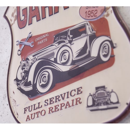 昭和レトロ・希少】ホンダ 専門店 看板 ブリキ製 当時物 昭和レトロ