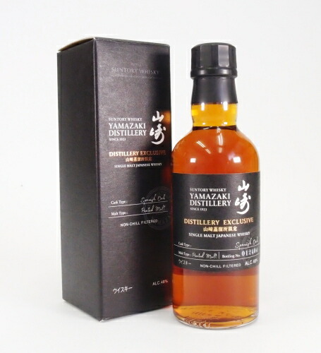 楽天市場】山崎蒸溜所限定DISTILLERY EXCLUSIVE48%180ml スパニッシュ