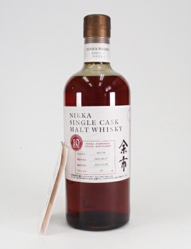 楽天市場】ニッカ シングルカスク 北海道余市モルト10年【2003-2013