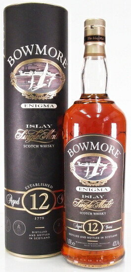 楽天市場】ボウモア 12年 エニグマ 旧ボトル 40度 1000ml : 酒の