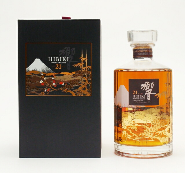 サントリー ウイスキー 響21年 花鳥風月 空港限定 サントリー響21年