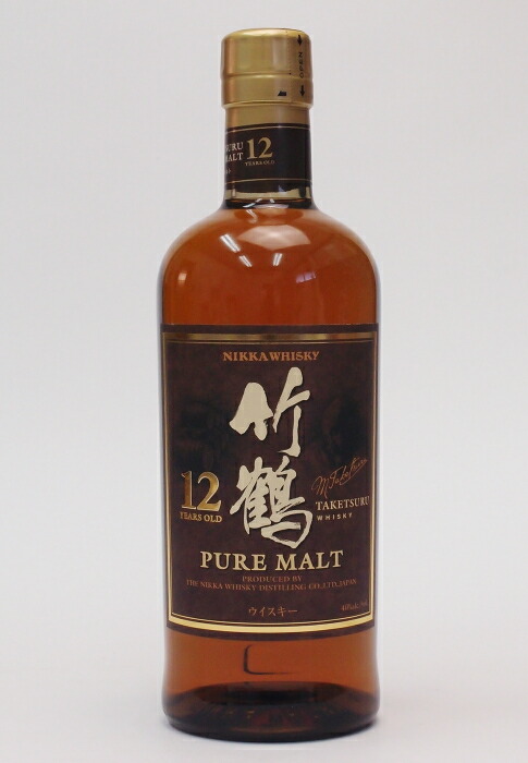 NIKKA ニッカ 竹鶴 12年 ピュアモルト 未開栓 箱付き 未開栓NIKKA ニッカ