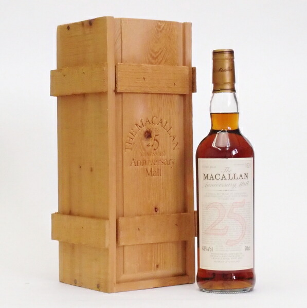 楽天市場】ザ・マッカラン 25年 アニバーサリー43%700ml The MACALLAN