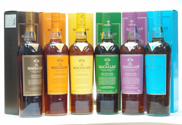 楽天市場】ザ・マッカラン エディションNo.1 No.2 No.3 No.4 No.5 No.6