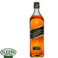 楽天市場】ジョニーウォーカーブラックラベル12年リッターボトル 1L