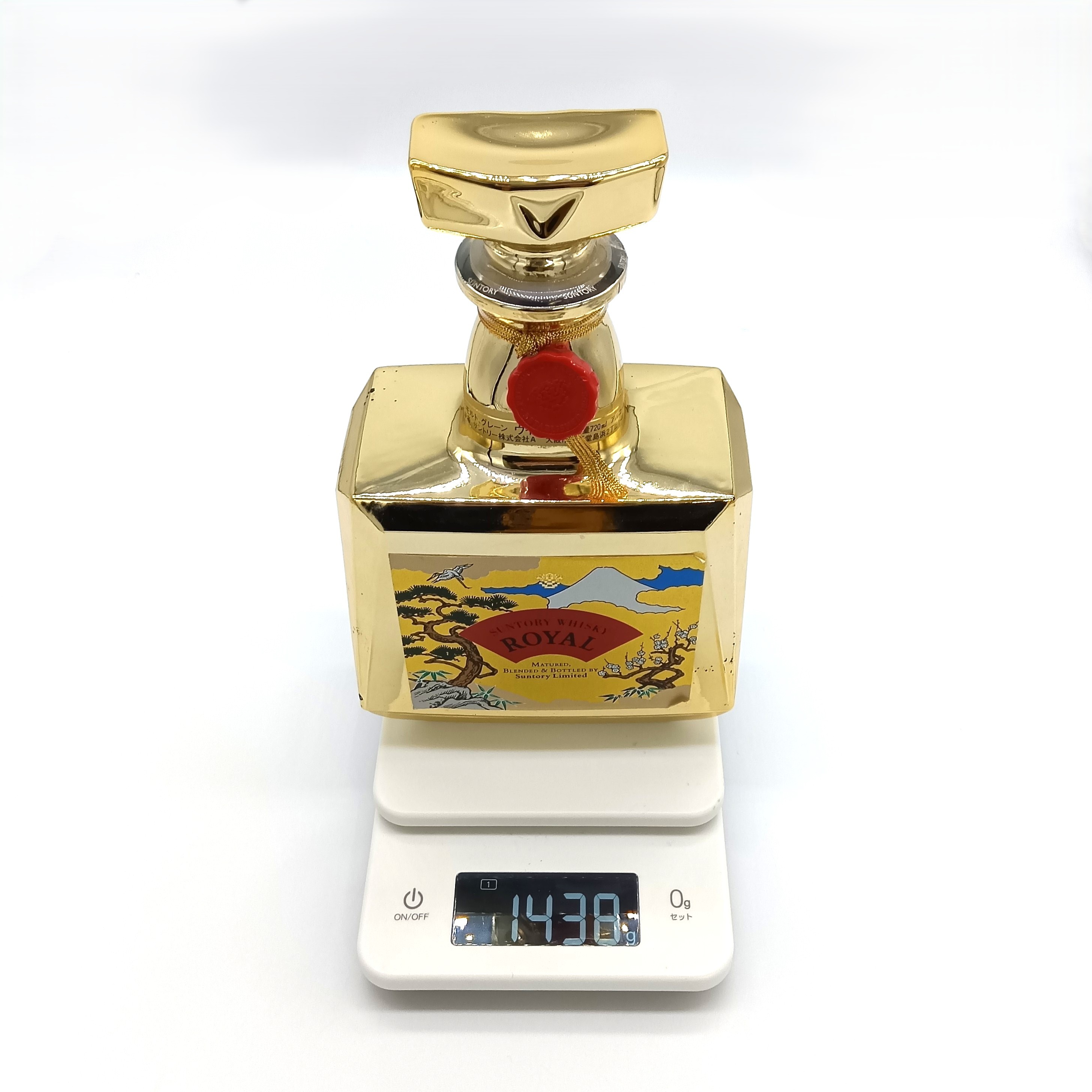 楽天市場】サントリー ウイスキー ローヤル ゴールドボトル 富士山