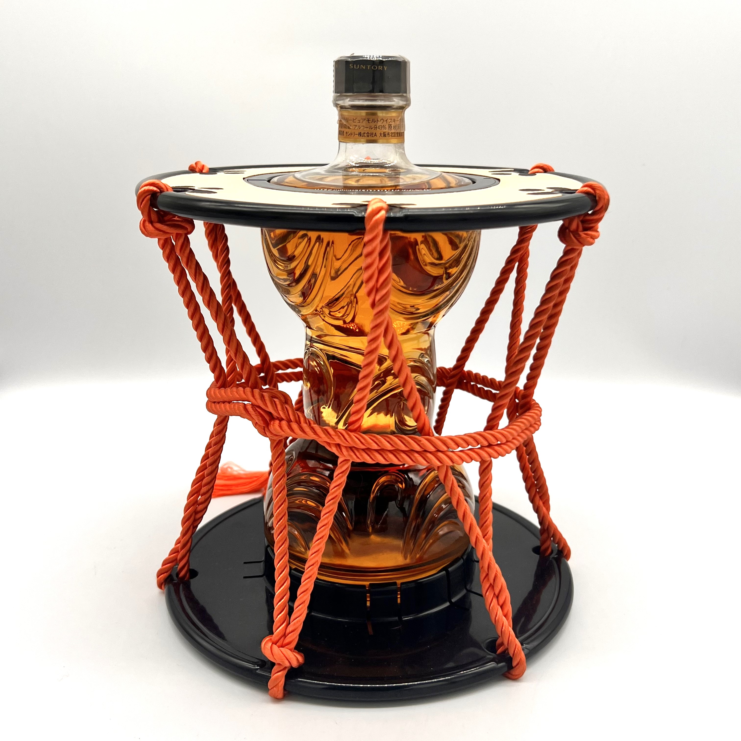 サントリー ピュアモルト ウィスキー 木桶仕込 小売 鼓型ボトル 未開栓