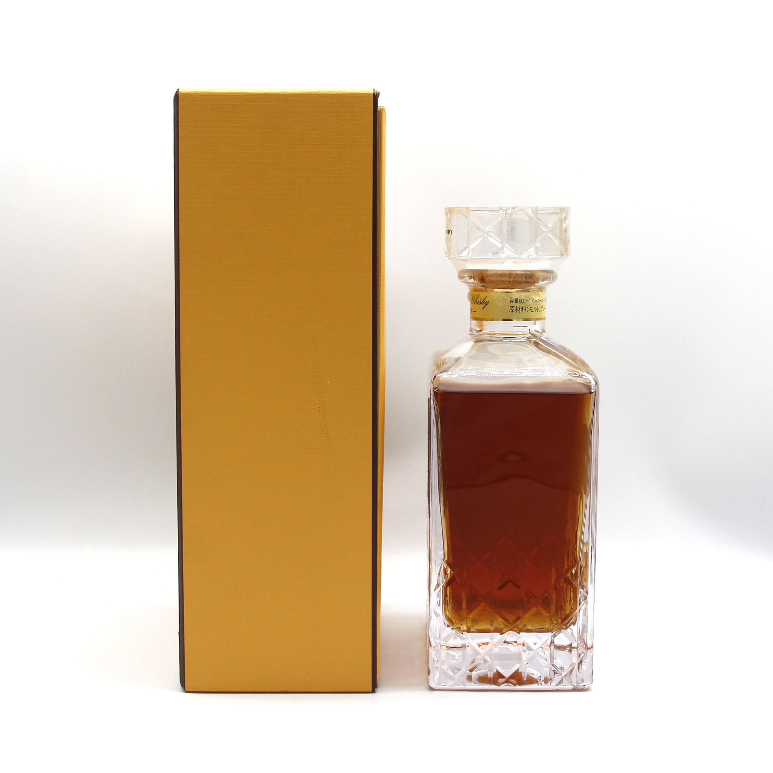 未開栓 古酒 サントリー インペリアル ウイスキー カガミクリスタル