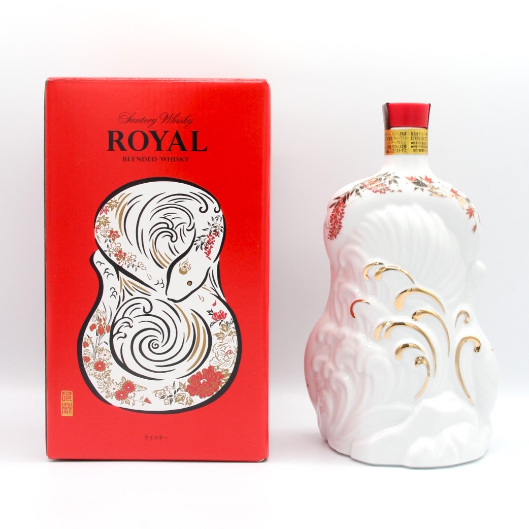 サントリーローヤル12年 干支 寅歳ボトル 600ml43% 箱なし