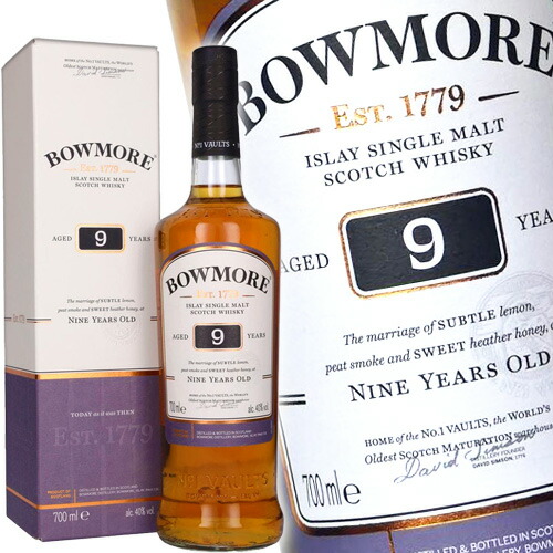 楽天市場】ボウモア 9年 (Bowmore 9 Year Old) 40度 700ml 箱入 並行品