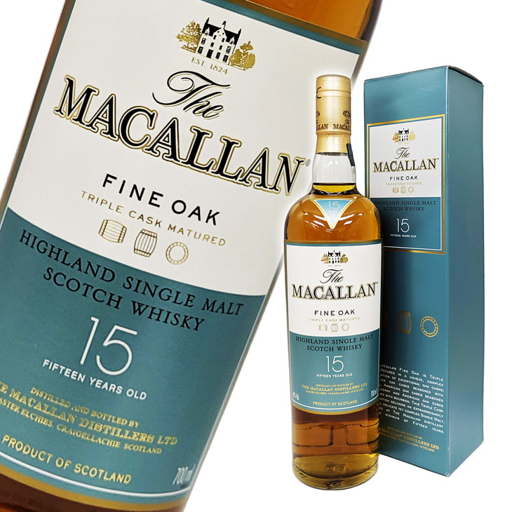 The Macallan シングルモルトウイスキー 40% The Macallan 12 Years