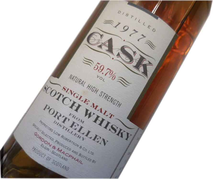 楽天市場】ゴードンマクファイル社 ポートエレン 1977年 59.7度 700ml