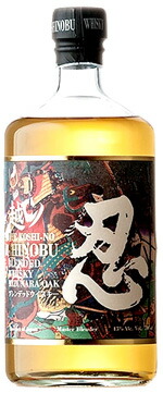 楽天市場】越ノ忍 ブレンデッドウイスキー 43度 700ml 箱入り 新潟