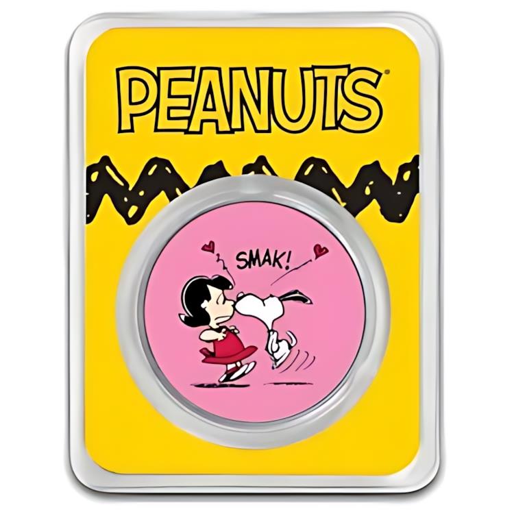 楽天市場】ピーナッツ?「スマック！」スヌーピー キス ルーシー 1