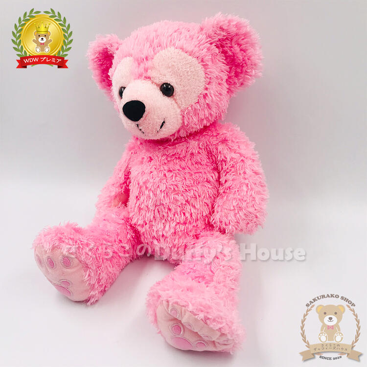 WDWディズニーベア プリンセスダッフィー ワッフルダッフィー ピンク