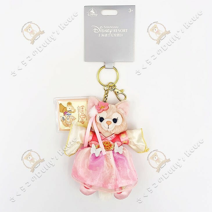 即日❣️6135上海ディズニー 春 リーナベル キーチェーン 顔厳選写真の