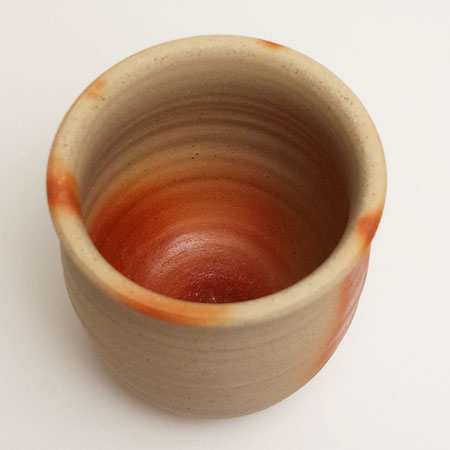 楽天市場】備前焼 湯呑（中）（緋襷）160cc| 日本製 おしゃれ 湯呑み