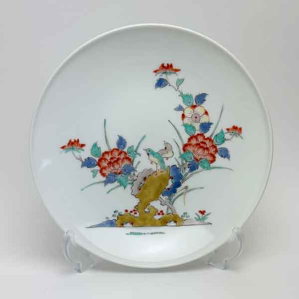 十三代 酒井田柿右衛門 濁手菊文花瓶 共箱 高