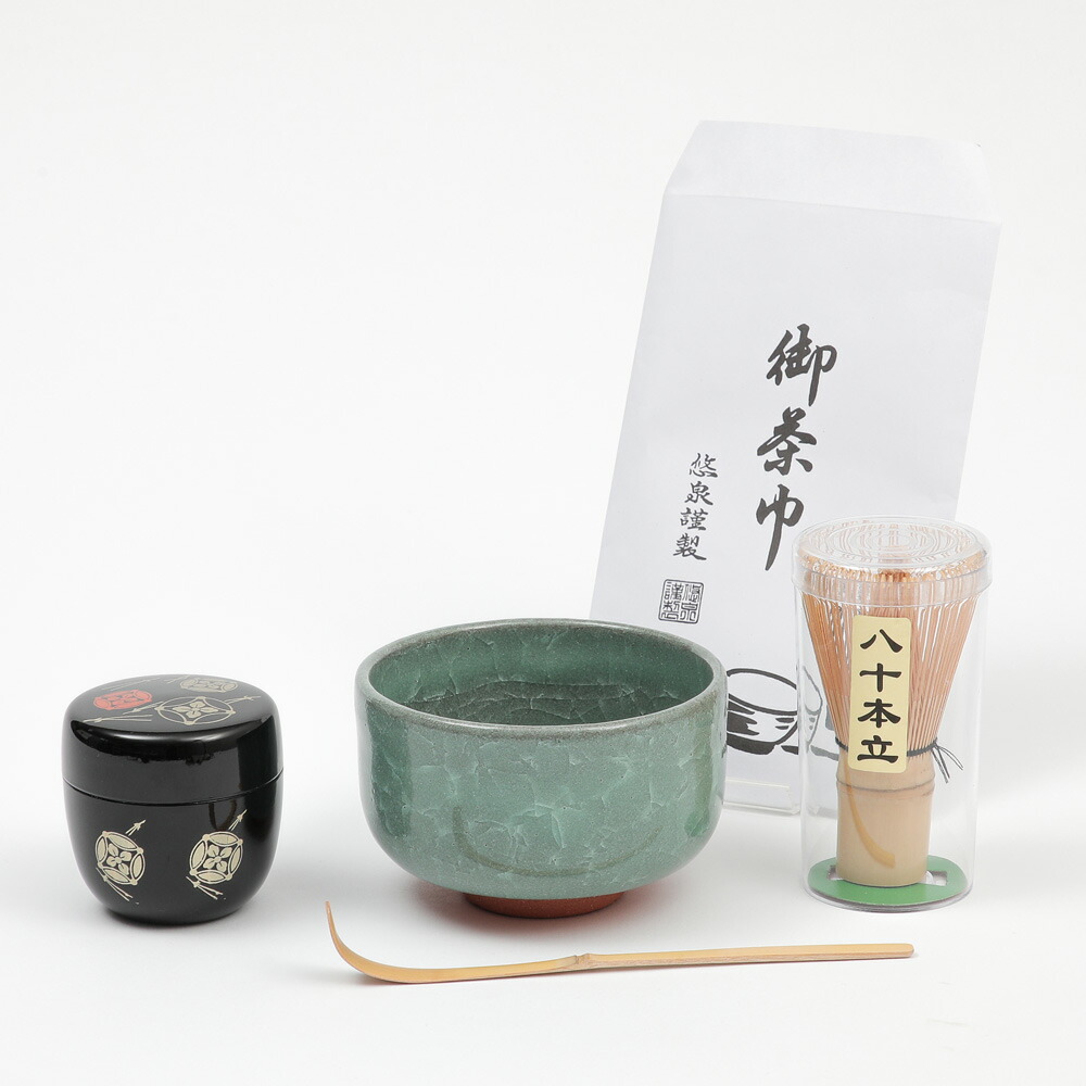 楽天市場】抹茶碗 大 5点セット 大 粉引緋色 茶道 お点前 お茶 お茶碗