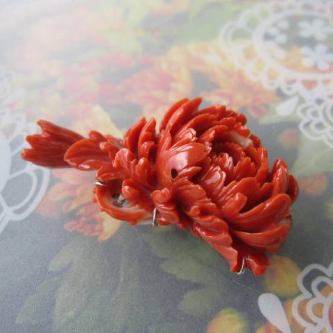 アンティーク 珊瑚帯留 京都小野春宝飾店 楽天市場】【豪華】 桃珊瑚