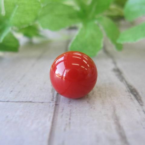 楽天市場】【希少】 日本・高知産 血赤（ちあか）珊瑚 丸玉ルース