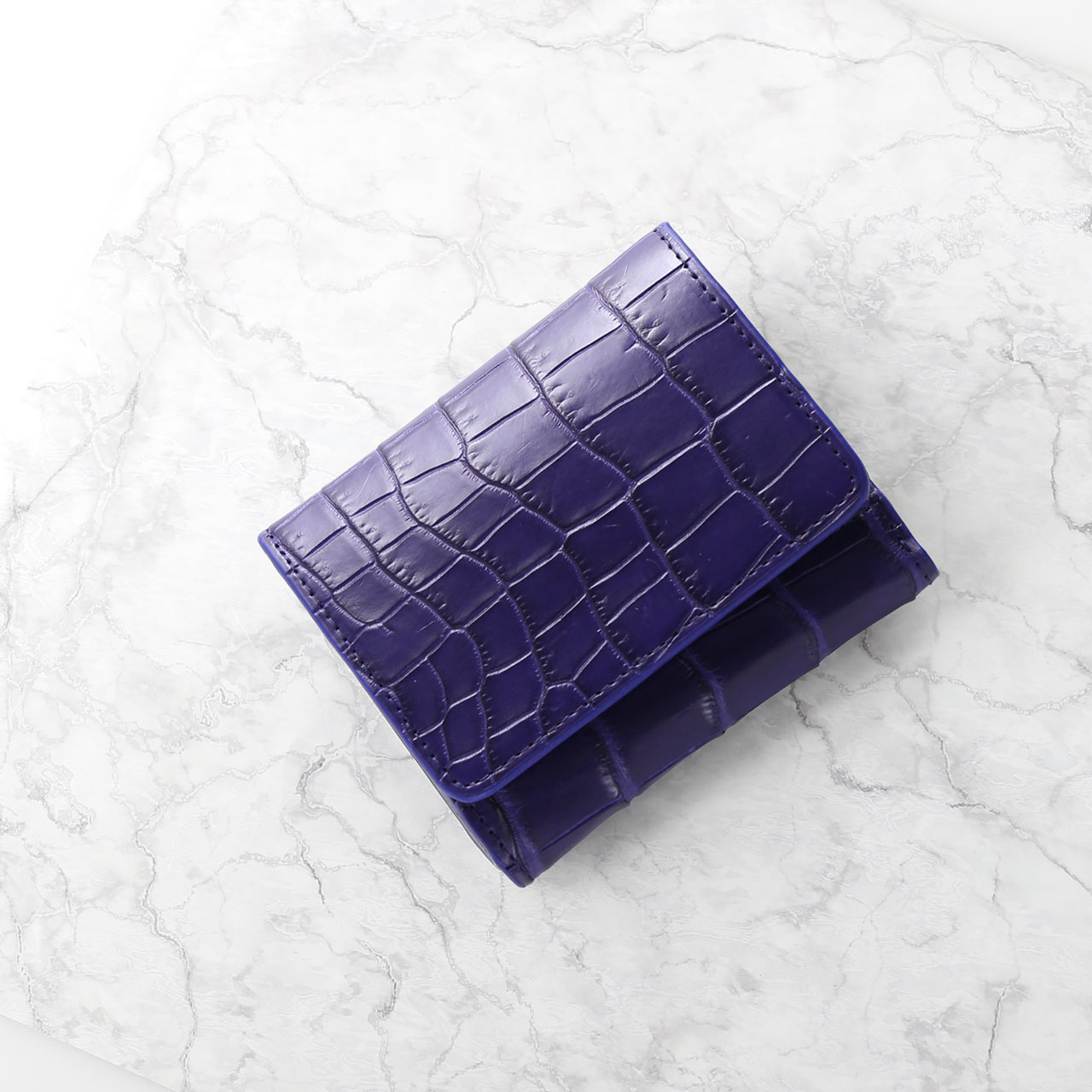 楽天市場】【5%offクーポン】クロコダイル レディース ミニ財布 マット