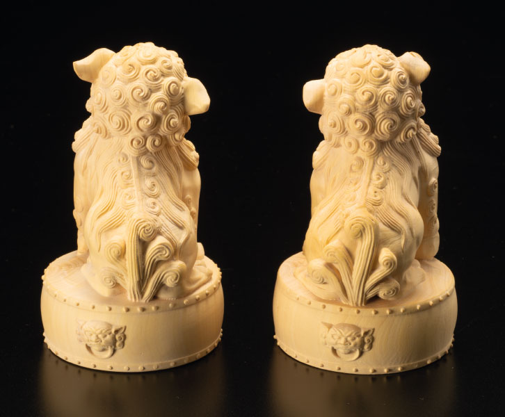 狛犬 一対 狛犬一対