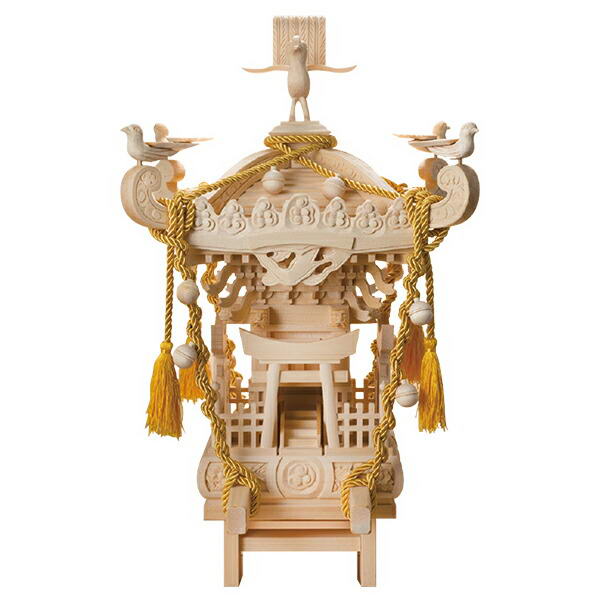 楽天市場】細密彫り 長寿松神輿 - 葉偉混作、証明書付き ＜今回限定 3