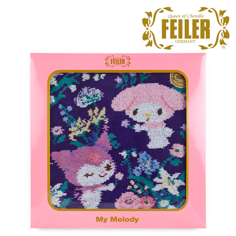 マイメロディ フェイラー シュニール織ハンカチ(クロミ プロムナード)