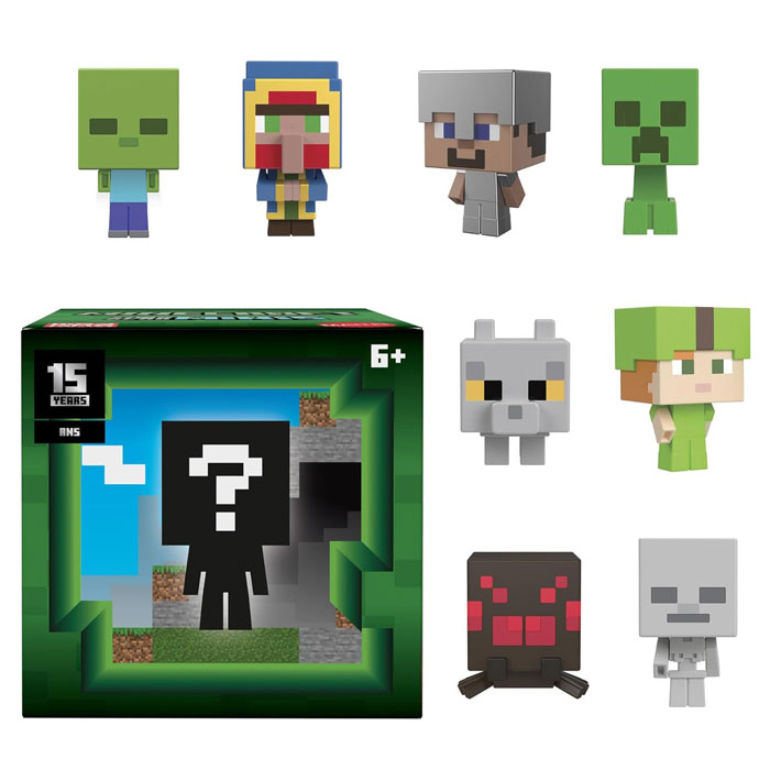 楽天市場】MINECRAFT マインクラフト モブヘッド ミニフィギュア