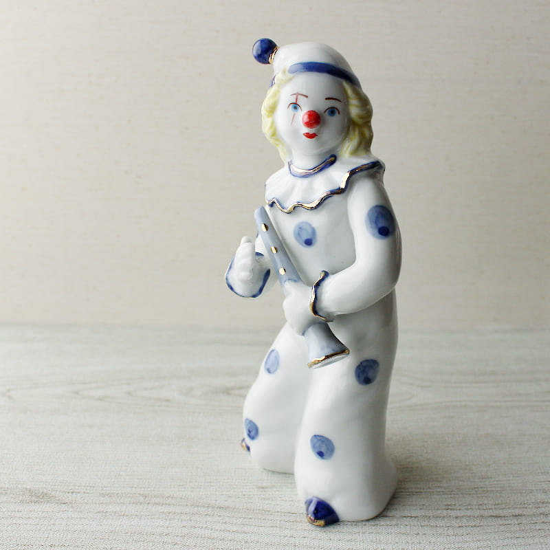 中国美術 色絵陶人形 陶器人形 高さ約31cm置物 オブジェ 古董品 中国