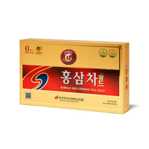 楽天市場】正官庄紅参茶 高麗人参茶 3g 100包の通販