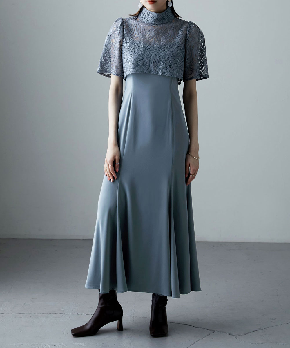 楽天市場】3wayレースボレロ&マーメイドキャミドレス ワンピース