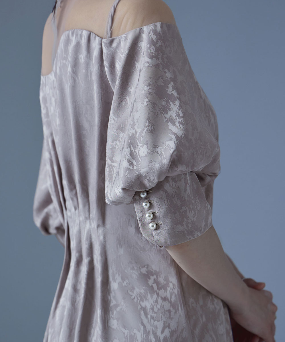 楽天市場】ミアンダリングウエストタックフレアドレス ワンピース