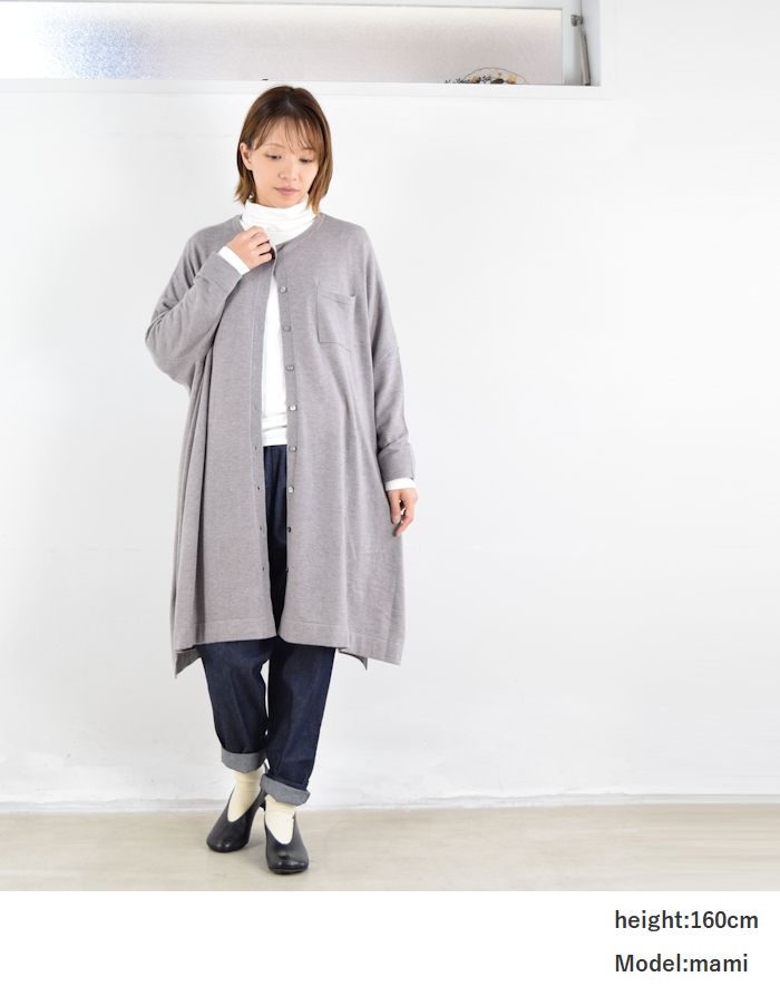 楽天市場】mizuiro ind (ミズイロインド)knitted stand collar shirt