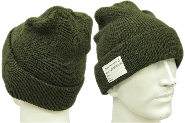 楽天市場】メール便可 米軍タイプ NAVYワッチキャップ ウール100