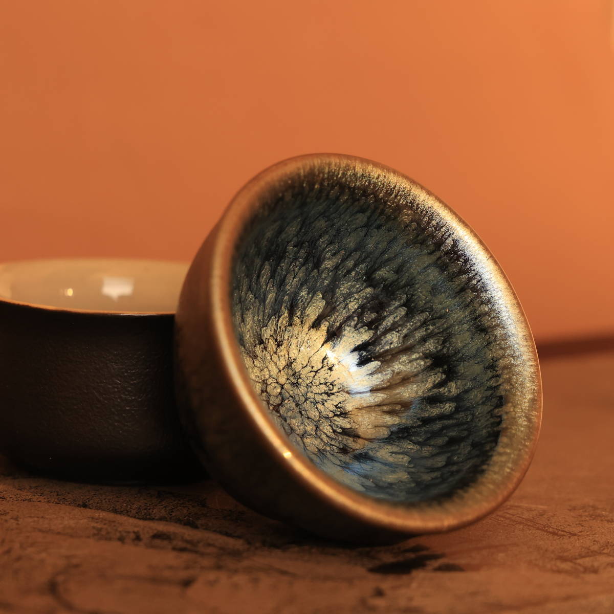 楽天市場】抹茶碗 抹茶茶碗 天目茶碗 曜変天目茶碗 茶道具 お茶碗 国宝