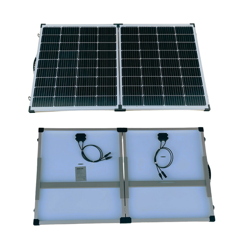 楽天市場】折りたたみソーラーパネル 220W 高効率 低照度発電 高耐久