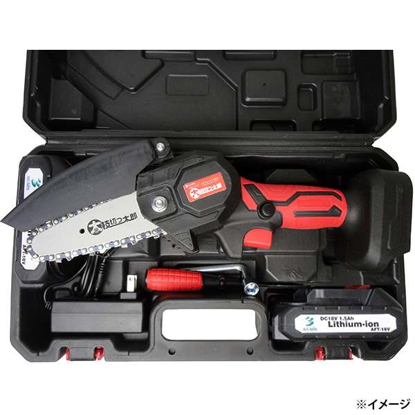 楽天市場】【即日出荷】藤原産業 アルミス 太枝切っ太郎 18V2B AFT