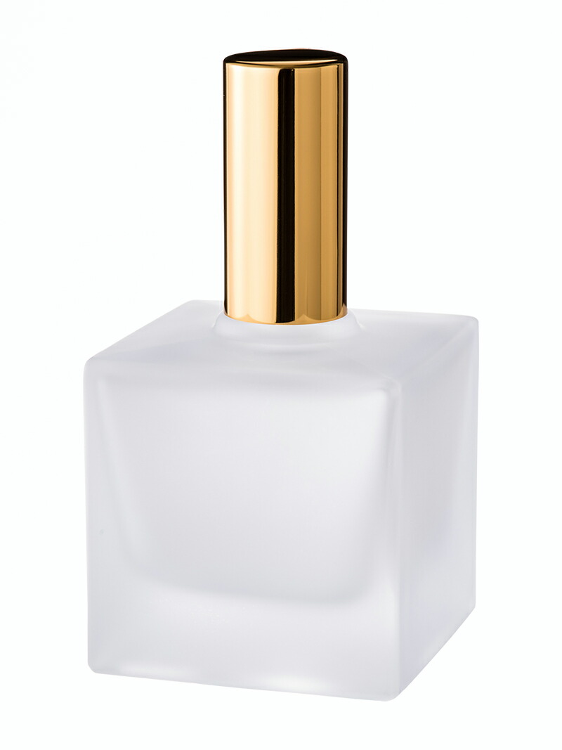 アールデコ様式金色の線で装飾された香水瓶(新品未使用) アールデコ
