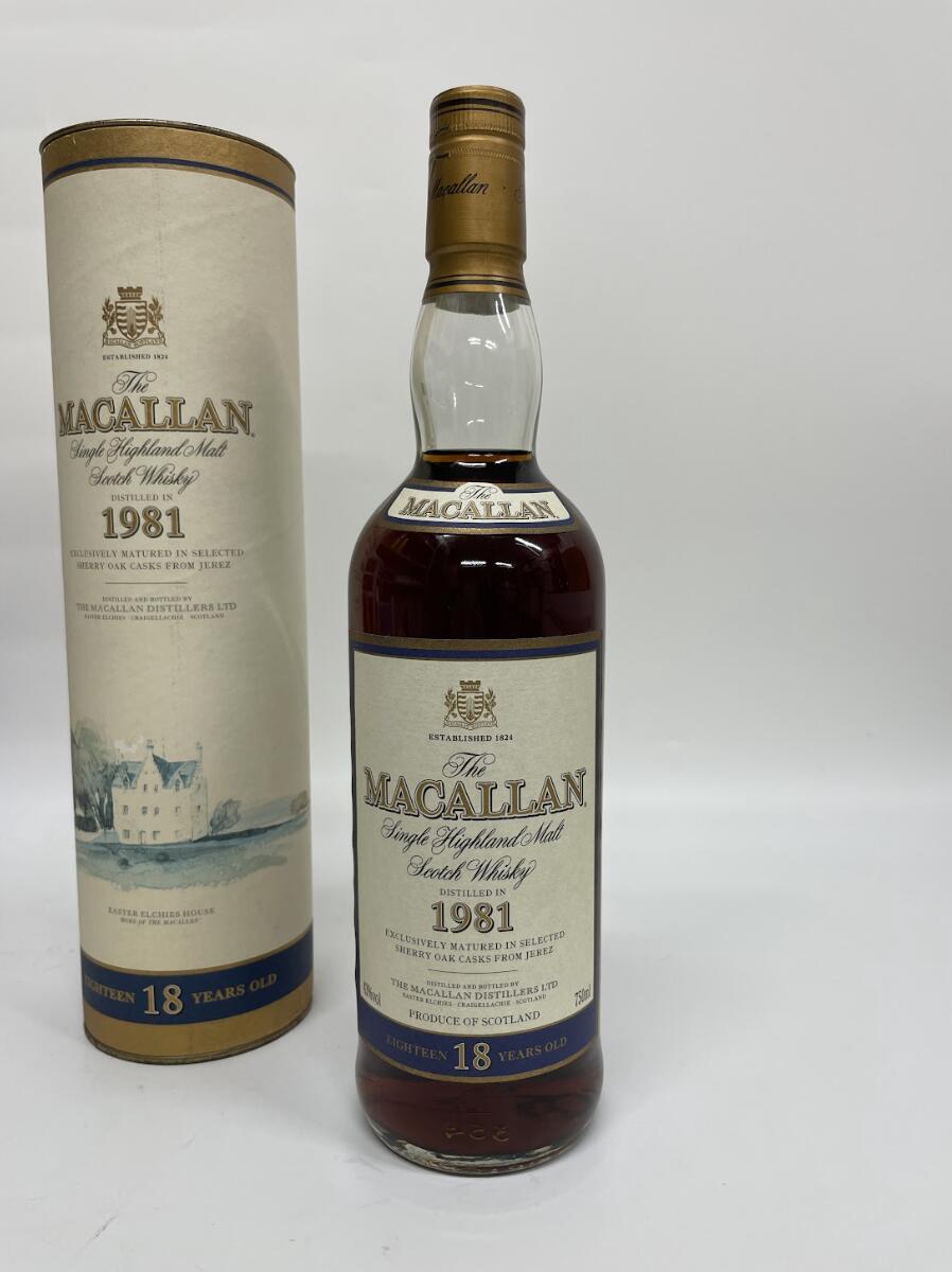 MACALLAN 1981 18年 シングルモルトウイスキー