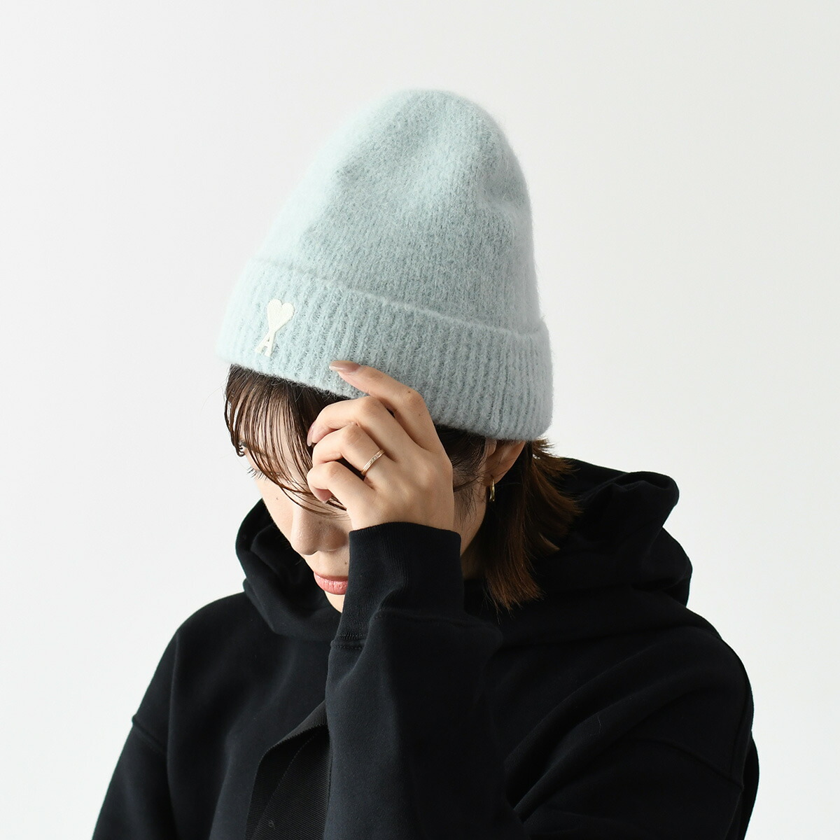 amiparisアミパリスHOLIDAY POPUP限定ラメニット帽 ビーニー 【公式通販】